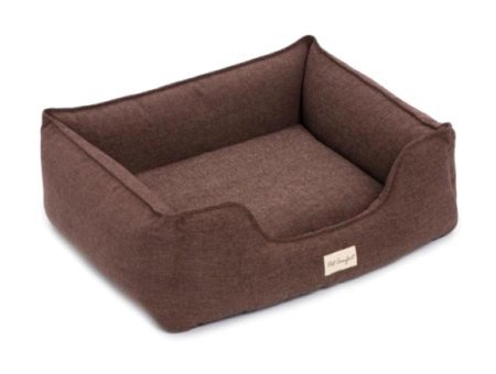 Pet Comfort Alpha Yıkanabilir Orta Irk İç-Dış Mekan Köpek Yatağı Kahverengi