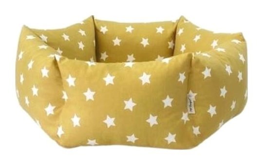 Pet Comfort Tokyo Merta Yıkanabilir Büyük Irk İç Mekan Köpek Yatağı Sarı