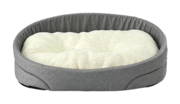 Pet Comfort Porto Yıkanabilir Küçük-Orta Irk İç Mekan Köpek Yatağı Gri