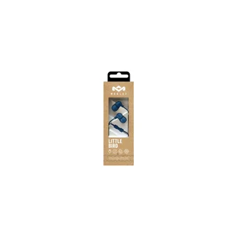 Marley Em-Je061 Silikonlu Mikrofonlu 3.5 Mm Jak Kablolu Kulaklık Mavi