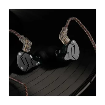 Kz Zsn Mikrofonlu 3.5 Mm Jak Kablolu Kulaklık Siyah