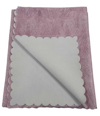 Aysalife Home Tekstil Pamuklu - Polyester Süngerli Pembe İkili Koltuk Örtüsü 160x210 cm