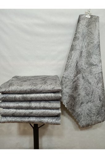 Madame Blue Pamuklu - Polyester Süngerli Çizgili Lacivert Tekli Koltuk Örtüsü 170x210 cm