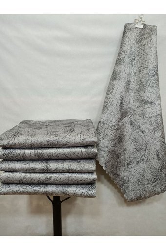 Madame Blue Pamuklu - Polyester Süngerli Çizgili Lacivert Tekli Koltuk Örtüsü 170x210 cm
