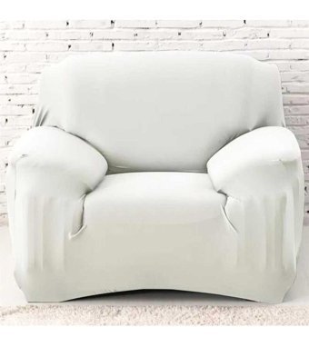 Akbu Polyester Likralı Süngersiz Petek Desenli Giydirmeli Lastikli Gri Tekli Koltuk Örtüsü 75x115 cm