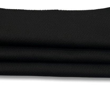 Fabric Hill's Prime Keten Polyester Siyah Koltuk Örtüsü 100x140 cm