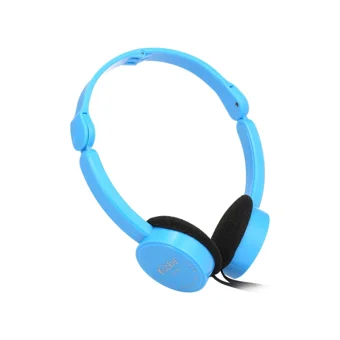 Kubite T-111 Mikrofonlu 3.5 Mm Jak Kablolu Kulaklık Mavi