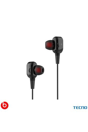 Tecno Hot Beats 3D Silikonlu Mikrofonlu 3.5 Mm Jak Kablolu Kulaklık Siyah