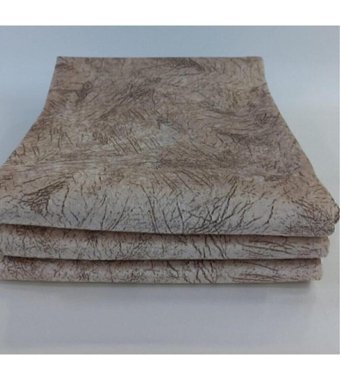 Favoriteks Kadife Polar Süngerli Soyut Desenli Kahverengi Tekli Koltuk Örtüsü 170x210 cm