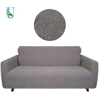 Uy Style Tekstil Likralı Jakarlı Süngerli Geometrik Desenli Giydirmeli Kahverengi Tekli Koltuk Örtüsü 180x230 cm