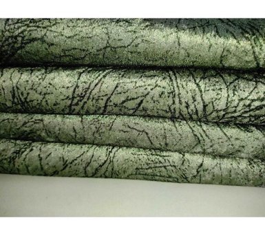 Selçuklu Tekstil Polyester Polar Pofuduk Süngerli Çizgili Yeşil Üçlü Koltuk Örtüsü 175x210 cm