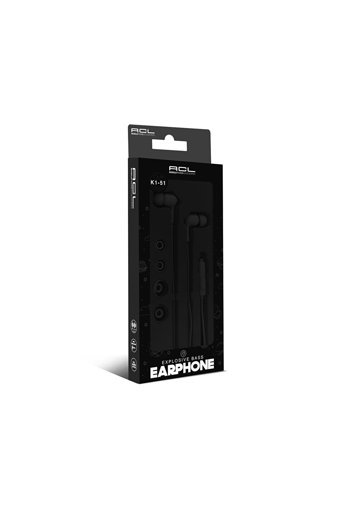 Acl K1-51 Silikonlu Mikrofonlu 3.5 Mm Jak Kablolu Kulaklık Pembe
