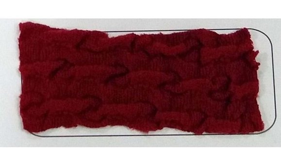 Mandaş Polyester Bürümcük Süngersiz Geometrik Desenli Giydirmeli Bordo İkili Koltuk Örtüsü