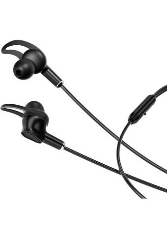 Wiwu Eb309 Silikonlu Mikrofonlu 3.5 Mm Jak Kablolu Kulaklık Siyah