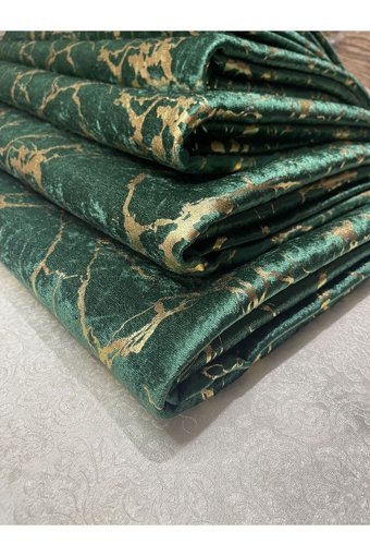 Tekstilsa Kadife Polar Varaklı Süngerli Çizgili Haki Tekli Koltuk Örtüsü 170x210 cm