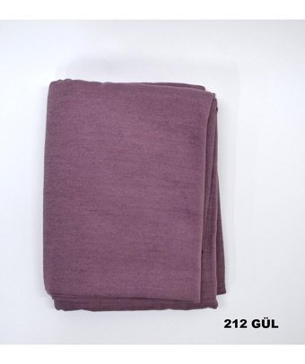 Laris 212 Pamuklu - Polyester Süngersiz Çizgili Kaymaz Pembe Tekli Koltuk Örtüsü 215x175 cm