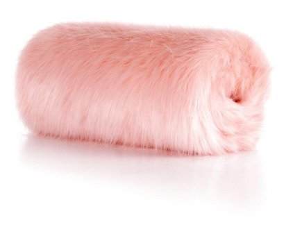 Bc Home Polyester Peluş Süngersiz Düz Pembe Tekli Koltuk Örtüsü 90x140 cm