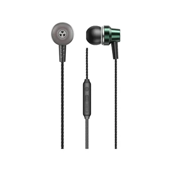 Wk Ya03 Silikonlu Mikrofonlu 3.5 Mm Jak Kablolu Kulaklık Siyah