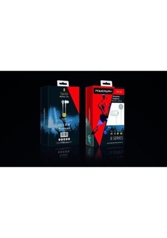 Powerway Pw-707 Silikonlu Mikrofonlu 3.5 Mm Jak Kablolu Kulaklık Beyaz