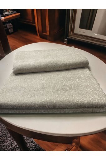 Siyah Home Tekstil Bambu - Pamuklu Polar Süngersiz Geometrik Desenli Lacivert Tekli Koltuk Örtüsü 180x220 cm