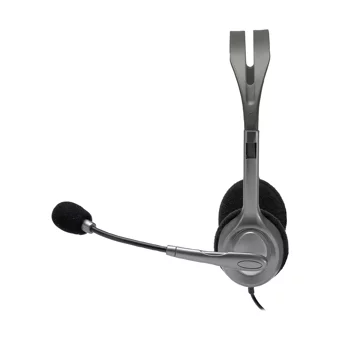 Logitech H110 Mikrofonlu 3.5 Mm Jak Kablolu Kulaklık Gri