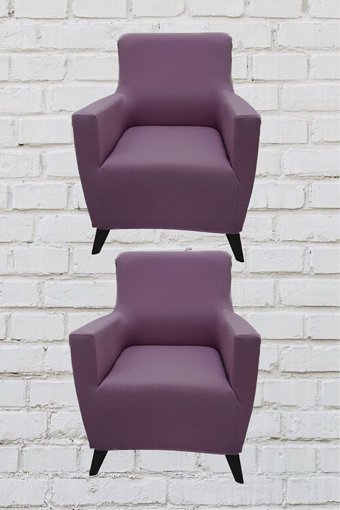 Şahane Ev Mikro Polyester Likralı Jakarlı Süngersiz Düz Giydirmeli Lastikli Pembe Üçlü Koltuk Örtüsü 38x46 cm