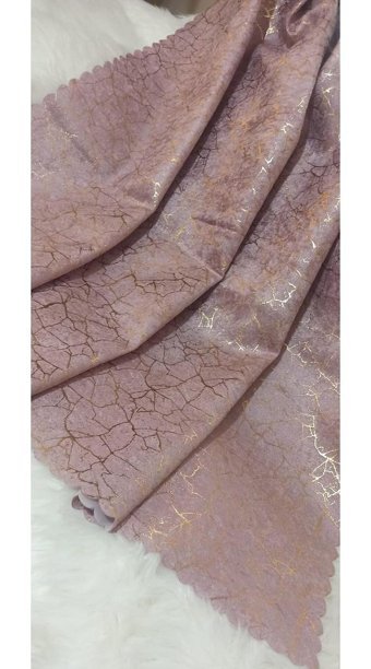 Tekstilsa Kadife Polar Varaklı Süngerli Çizgili Pembe Tekli Koltuk Örtüsü 170x210 cm