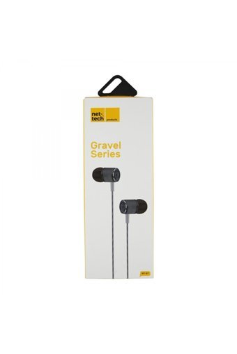 Nettech Nt-37 Silikonlu Mikrofonlu 3.5 Mm Jak Kablolu Kulaklık Gri