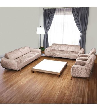 Any Kadife Süngersiz Giydirmeli Lastikli Antrasit Dörtlü Koltuk Örtüsü 180x220 cm