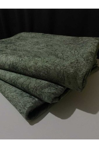Vera Home Collectıon Kadife Polar Süngerli Çizgili Su Geçirmez Haki Tekli Koltuk Örtüsü 175x210 cm