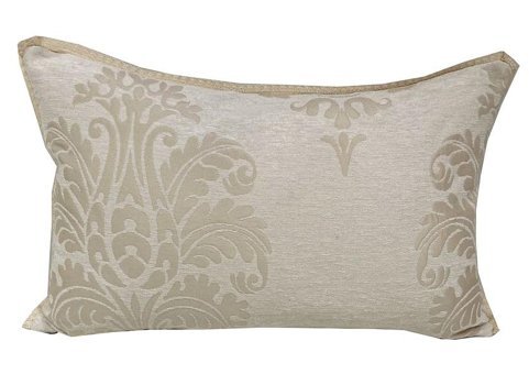 Yastıkminder Kadife Polar Süngersiz Çiçek Desenli Bej Tekli Koltuk Örtüsü 145x145 cm