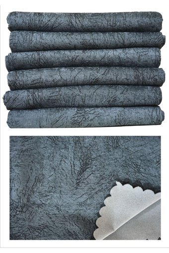 Şehrinaz Home Kadife Polar Süngerli Çizgili Gri Tekli Koltuk Örtüsü 170x200 cm