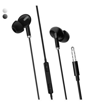 Powerstar Hd-24 Silikonlu Mikrofonlu 3.5 Mm Jak Kablolu Kulaklık Beyaz