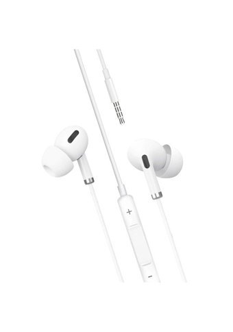Powerstar Hd-24 Silikonlu Mikrofonlu 3.5 Mm Jak Kablolu Kulaklık Beyaz
