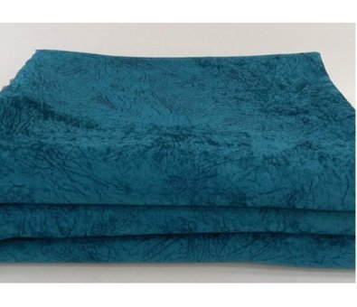 Hilal Home Kadife Süngerli Çizgili Mavi Tekli Koltuk Örtüsü 170x240 cm
