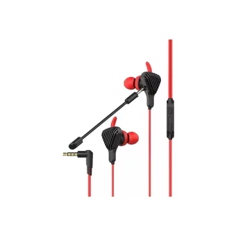 Primex Px-T10 Silikonlu Mikrofonlu 3.5 Mm Jak Kablolu Kulaklık Kırmızı