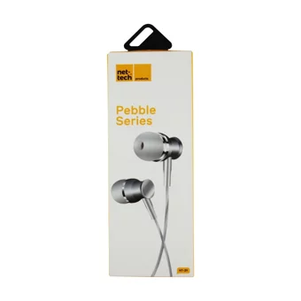 Nettech Nt-39 Silikonlu Mikrofonlu 3.5 Mm Jak Kablolu Kulaklık Gri