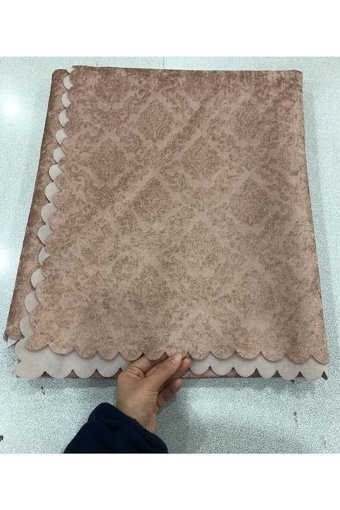 Turkanlar Home Kadife Polar Süngerli Geometrik Desenli Su Geçirmez Kahverengi Tekli Koltuk Örtüsü 180x220 cm