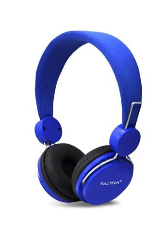 Fulltech Fh-02 Silikonlu Mikrofonlu 3.5 Mm Jak Kablolu Kulaklık Pembe