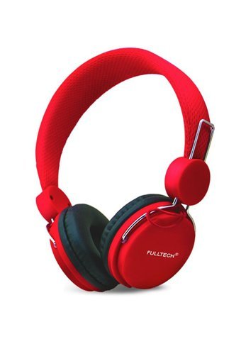 Fulltech Fh-02 Silikonlu Mikrofonlu 3.5 Mm Jak Kablolu Kulaklık Pembe