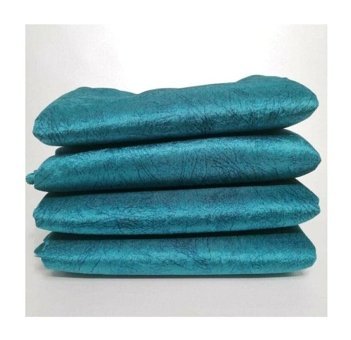 Madame Blue Polyester Süngerli Çizgili Turkuaz Tekli Koltuk Örtüsü 175x215 cm