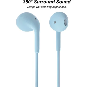 Fairy U88 Silikonlu Mikrofonlu 3.5 Mm Jak Kablolu Kulaklık Yeşil