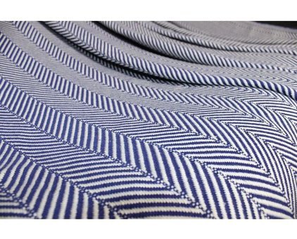 Bies Living Collection Premio Pamuklu Süngersiz Lacivert Tekli Koltuk Örtüsü 200x230 cm