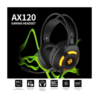 Homyl Ax120 Mikrofonlu 3.5 Mm Jak Kablolu Kulaklık Siyah