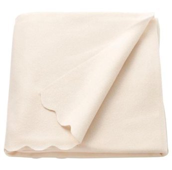 Ikea Polyester Polar Süngersiz Düz Beyaz Tekli Koltuk Örtüsü 120x160 cm