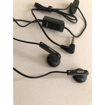 Nokia Hs-1745 Mikrofonlu 3.5 Mm Jak Kablolu Kulaklık Siyah