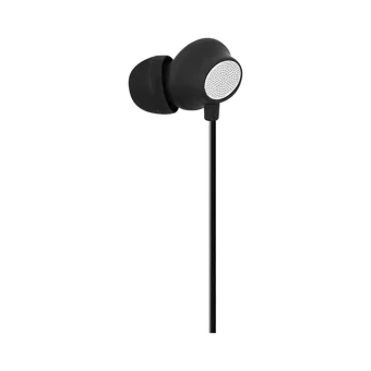 Mf Product Acoustic 0088 Silikonlu Mikrofonlu 3.5 Mm Jak Kablolu Kulaklık Siyah