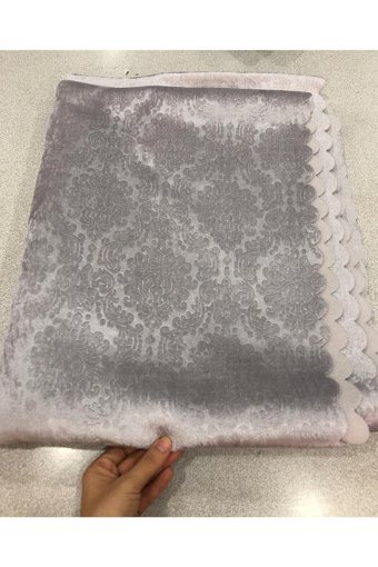 Turkanlar Home Kadife Polar Süngerli Geometrik Desenli Su Geçirmez Gri Tekli Koltuk Örtüsü 180x200 cm