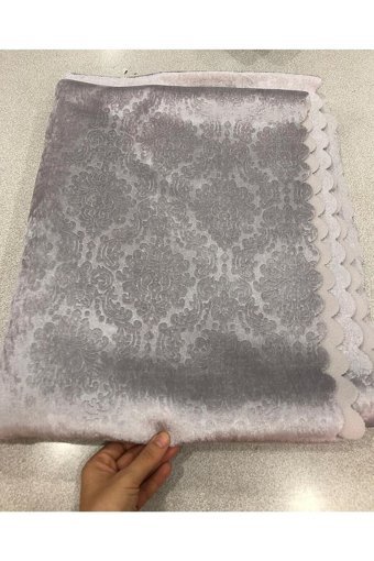 Turkanlar Home Kadife Polar Süngerli Geometrik Desenli Su Geçirmez Gri Tekli Koltuk Örtüsü 180x200 cm