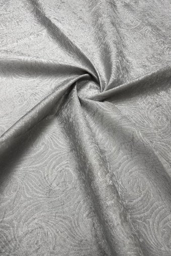 Myevilla Polyester Süngersiz Geometrik Desenli Gri Tekli Koltuk Örtüsü 160x200 cm